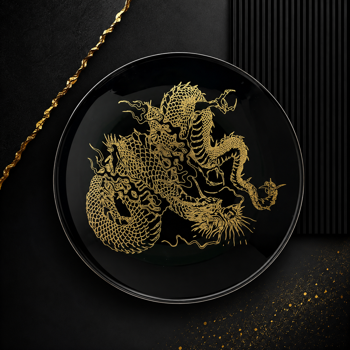 蒔絵 丸小皿