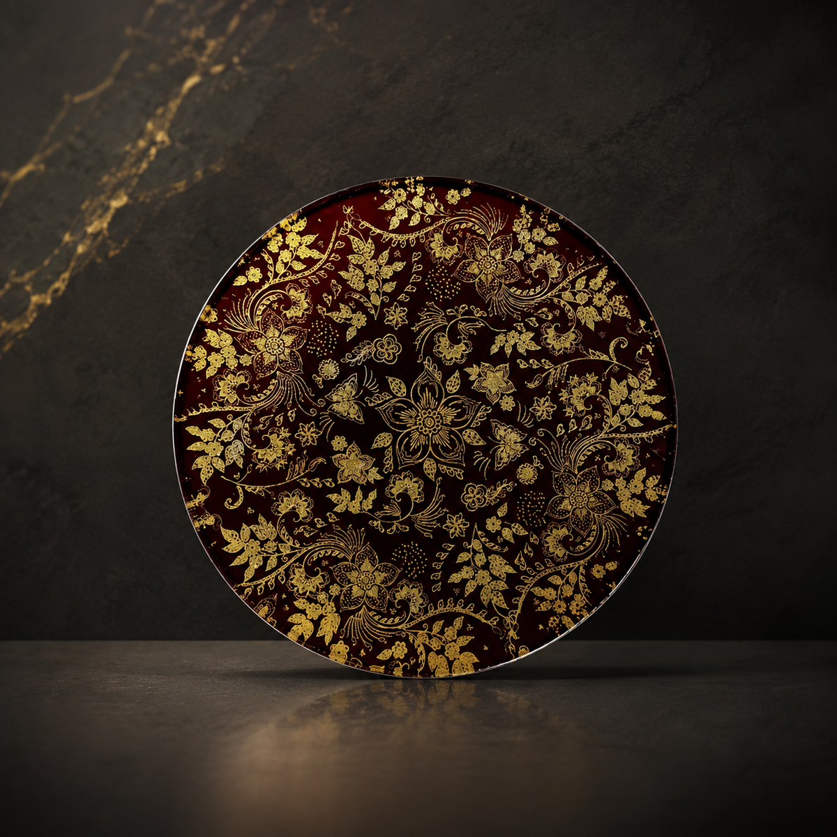 蒔絵 丸小皿