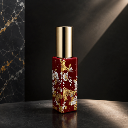Perfume Spray Bottle with Gold Leaf – 5 Designs
