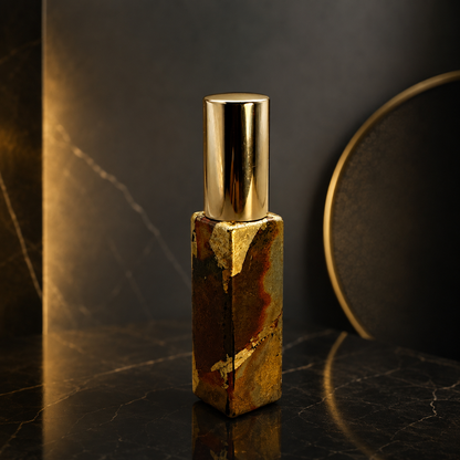 Perfume Spray Bottle with Gold Leaf – 5 Designs