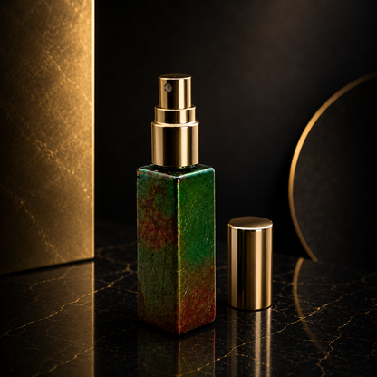 Perfume Spray Bottle with Gold Leaf – 5 Designs