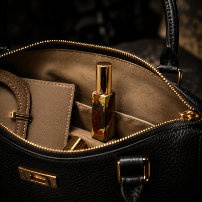 Perfume Spray Bottle with Gold Leaf – 5 Designs