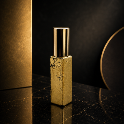 Perfume Spray Bottle with Gold Leaf – 5 Designs